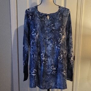 Love Kyla Poly-Silk Blend Paris Blouse